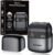 Electric Shaver for Men, 10000 RPM Foil Shaver for Close & Smooth Daily Shaving, Wet & Dry Electric Razor with 90 Min Runtime, USB-C Fast Charge, IPX7 Waterproof for Travel, Shower & Home Use, Black