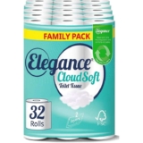 Elegance CloudSoft Toilet Tissue 32 Rolls ( 2 Ply / Welcome Offer on App ) free delivey with Joybuy Plus trial