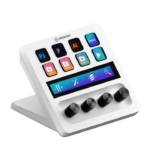 Elgato Stream Deck White, Audio Mixer and Studio Controller