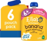 Ellas Kitchen Dairy Free Banana Yoghurt Alternative from 6 Months 90g (Pack of 6)