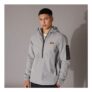 Ellesse Mens Angiolo Hybrid Half Zip Jacket Light Grey
