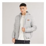Ellesse Mens Corricella Padded Jacket Light Grey