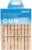 Elliott 36 FSC Strong Grip Hardwood coil spring clothes Pegs for washing lines, clothes horse and Arts & crafts use, free from plastic and 100% recyclable, for all laundry types