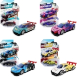 Embhlitfe Colour Changing Cars, 4 PCS Water-Activated Colour Toy Car, Alloy Cars Bath Toys for Kids, Boys, Girls Birthday Christmas Party Favors Gift (Style 2)