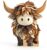 Embhlitfe Happy Highland Cow Highland Cow 2D Flat Wooden & Ornaments For Living Room & Office Decor Accessories Statues For Indoor & Outdoor Lovely Gifts for Women & Men (Strong)