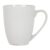 Embossed Porcelain Mug – White