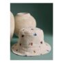 Embroidered Fruit Cotton Bucket Hat