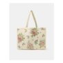 Embroidered Quilted Shopper Bag