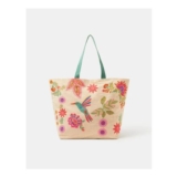 Embroidered Tote Bag.