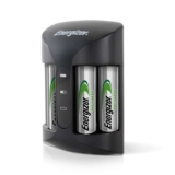 Energizer Recharge Pro – Battery Charger for AA & AAA Batteries – 4x AA Rechargeable NiMH Batteries Included – Fast Charging
