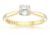 Engagement Ring The Forever Diamond 18ct Yellow Gold Solitaire 0.50ct Diamond Ring