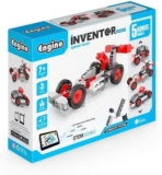 Engino Inventor Speed Racer with 5 Models Mechanics and Construction Toy