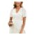 Enjyam Womens Crochet Lace Shrug Cardigan, Short Sleeve, Apricot XL