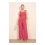 Enorsia Womens Tailored Cut out Wide Leg Jumpsuit
