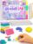 Eraser Lab Mermaid & Unicorn Design – Eraser Making Kit for Kids 4-12 Creative Imaginative Play, Hands-On Learning, Artistic Expression, Personalized Creations, Classroom Activity, Birthday Gift