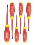 Erbauer Mixed VDE Screwdriver Set 6 Pieces – Free C&C