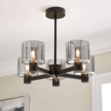Erin 5 Light Semi Flush Ceiling Light – Various Colours – Free C&C