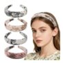 Esitrormi 4 Pcs Boho Wide Padded Headbands for Women