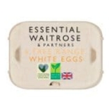 Essential Free Range White Eggs 6s