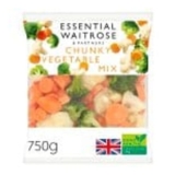 Essential Frozen British Chunky Vegetable Mix750g