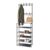 Essentials 16 Hook Garment Rack with Shelving
