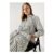 Et Vous Black Stripe Satin Co Ord Shirt