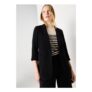 Et Vous Black Turn Back Blazer