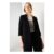 Et Vous Black Turn Back Blazer