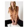 Et Vous Butterscotch Satin Shirt