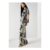 Et Vous Multi Floral Stripe Wide Leg Co Ord Trousers