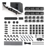Eureka Ergonomic 316-Pcs Cable Management Kit with Raceways