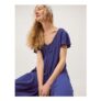 Eva Lace Culotte Jumpsuit Blue