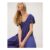Eva Lace Culotte Jumpsuit Blue