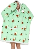 Everglamour Womens Clothing Hooded Blanket Adult Sized Costumes, Blue