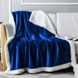 Everlasting Comfort Plush Sherpa Fleece Blanket – Dual Sided, Reversible Sherpa Throw Blanket – Warm, Comfy, Ultra Soft Throw Blanket