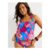 Everyday Mix & Match Blouson Tankini Top – Print