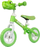 Evo ATOM Childrens 8 Balance Bike My First Toddler Training Bicycle Lightweight Kids Walking Bike with Adjustable Handle & Seat Height For Ages 2