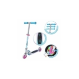 Evo Holographic Inline 2 Wheel Scooter – Pink and Blue