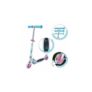 Evo Holographic Inline 2 Wheel Scooter – Pink and Blue