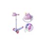 Evo Light up Mini Cruiser Unicorn 3 Wheel Scooter – Purple