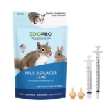 Exotic Nutrition Baby Squirrel Nursing Set with Milk Replacer Syringes