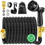 Expandable Garden Hose Pipe 50FT with 10 Functions Spray Nozzle – Sold by FOSTERZ FBA