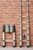 Extendable 2.9m Steel Foldable Telescopic Ladder (Black)