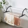 Extendable Stainless Steel Radiator Clothes Airer Click and Collect Only