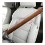 Extra Long Seat Belt Covers for All Ages, 40cm, Brown
