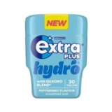 Extra plus plus Hydro Sugarfree Chewing Gum Bottle 30 Pieces