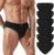 FALARY Mens Briefs Multipack of 6 Mens Underwear Soft Breathable Pure Cotton Underpants for Sports with No Itchy Labels Anti Chafing