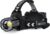 FINICO Rechargeable LED Head Torch 180000 High Lumens,95 Hours Long Lasting Head Light with Zoomable & IPX7 Waterproof & 12 Modes & 125 Adjustable, Powerful Headlamp for Outdoor, Camping, Hardhat