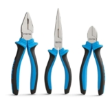FIXTEK Professional Pliers 3 Pcs Set, Heavy Duty Combination with Soft Grip Handles for Comfort Precision – Sold by JSI RETAIL LTD / FBA
