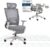 FLEXISPOT Foldex Ergonomic Grey/White Office Chair with Foldable Backrest. Sold by FLEXISPOTUK FBA